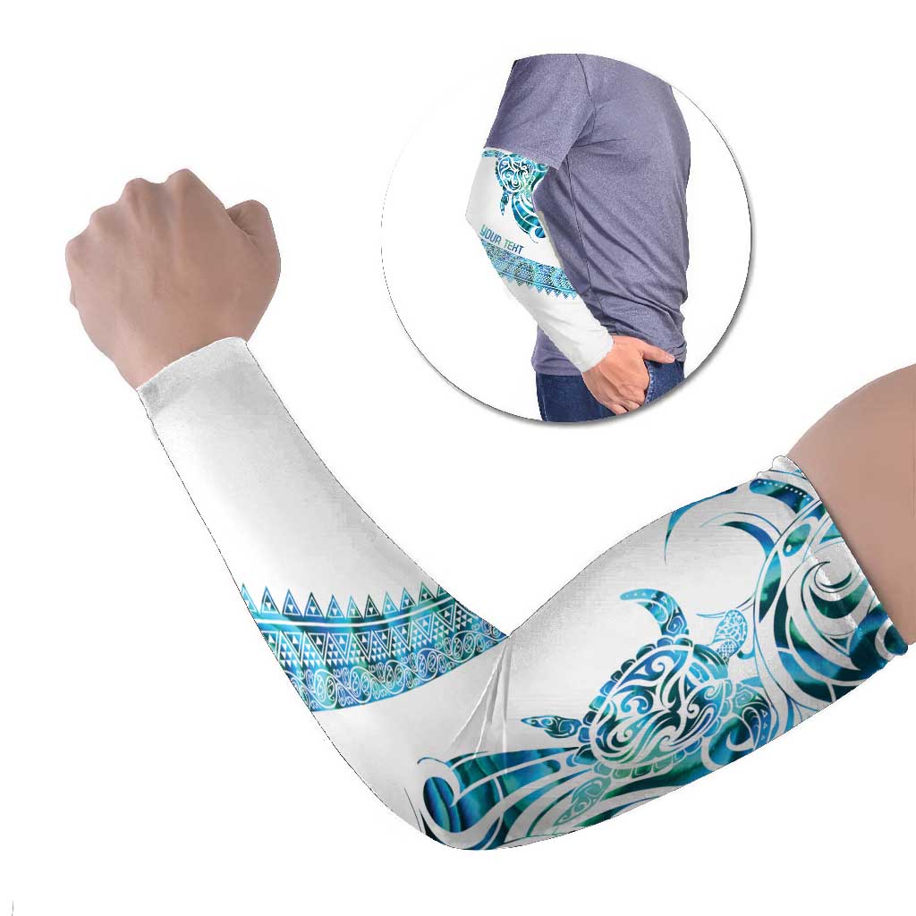Kahui Whetu Paua shell Kowhaiwhai Taniko Personalised Arm Sleeves Turtle Tattoo Maori Tribal Style