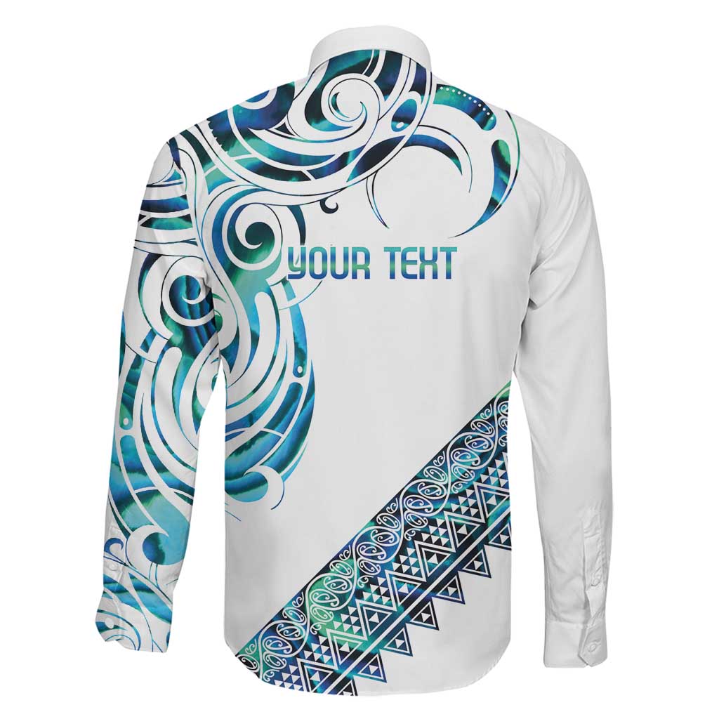 Kahui Whetu Paua shell Kowhaiwhai Taniko Personalised Family Matching Mermaid Dress and Hawaiian Shirt Turtle Tattoo Maori Tribal Style LT9 - Polynesian Pride