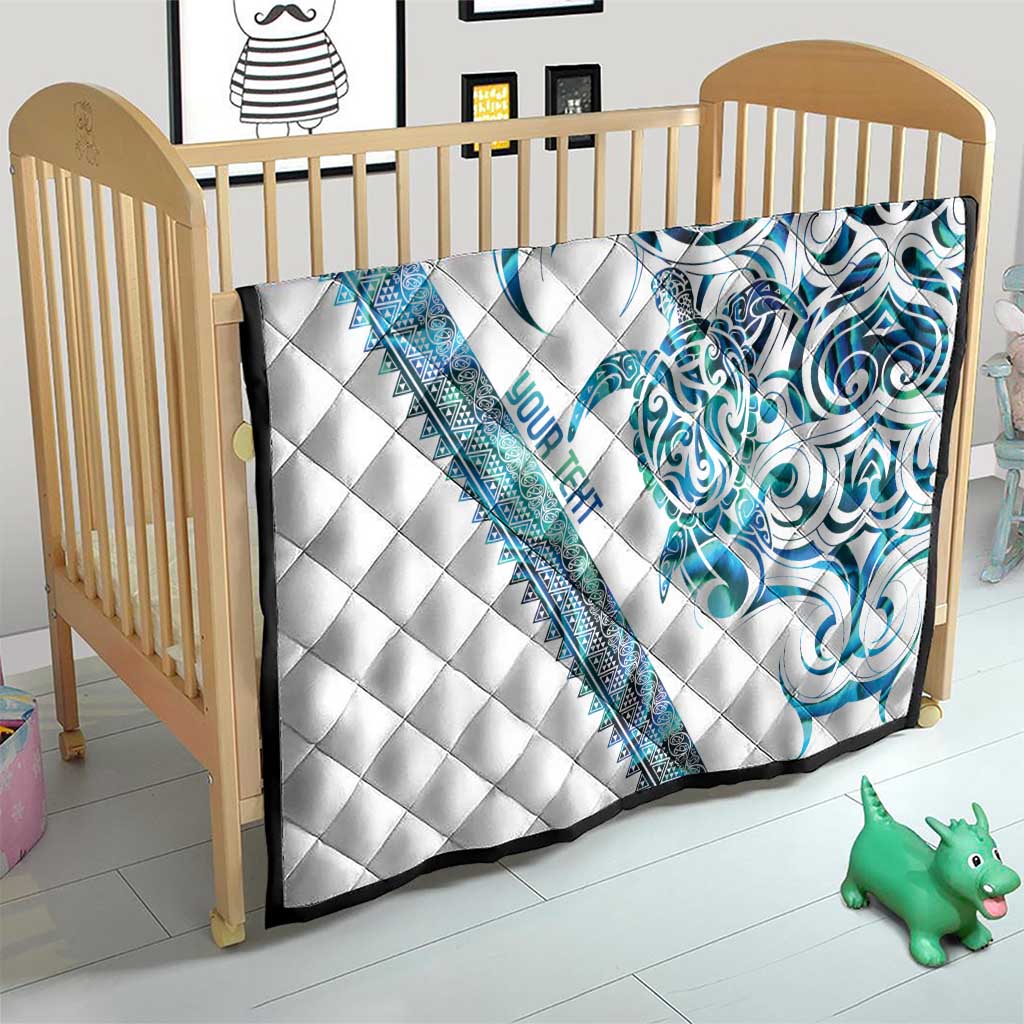 Kahui Whetu Paua shell Kowhaiwhai Taniko Personalised Quilt Turtle Tattoo Maori Tribal Style