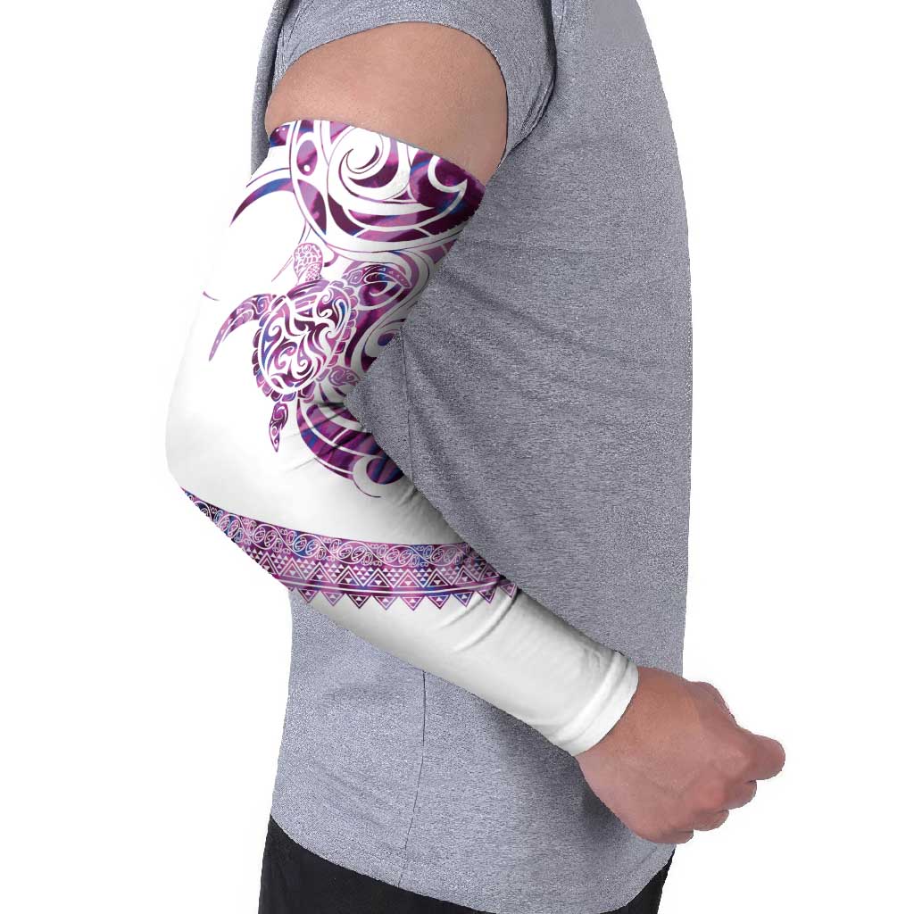 Mawhero Paua shell Kowhaiwhai Taniko Personalised Arm Sleeves Turtle Tattoo Maori Tribal Style
