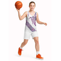 Mawhero Paua shell Kowhaiwhai Taniko Personalised Basketball Jersey Turtle Tattoo Maori Tribal Style LT9 - Polynesian Pride