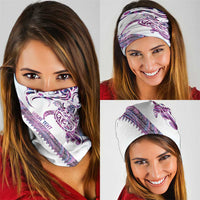 Mawhero Paua shell Kowhaiwhai Taniko Personalised Neck Gaiter Turtle Tattoo Maori Tribal Style LT9 - Polynesian Pride