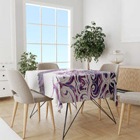 Mawhero Paua shell Kowhaiwhai Taniko Personalised Tablecloth Turtle Tattoo Maori Tribal Style