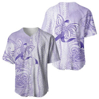 Epilepsy Awareness Baseball Jersey Maile Pikake Lokelani Crown Flower Lei Inspired