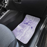 Epilepsy Awareness Car Mats Maile Pikake Lokelani Crown Flower Lei Inspired LT9 - Polynesian Pride