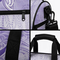Epilepsy Support Duffle Bag Maile Pikake Lokelani Crown Flower Lei Inspired LT9 - Polynesian Pride