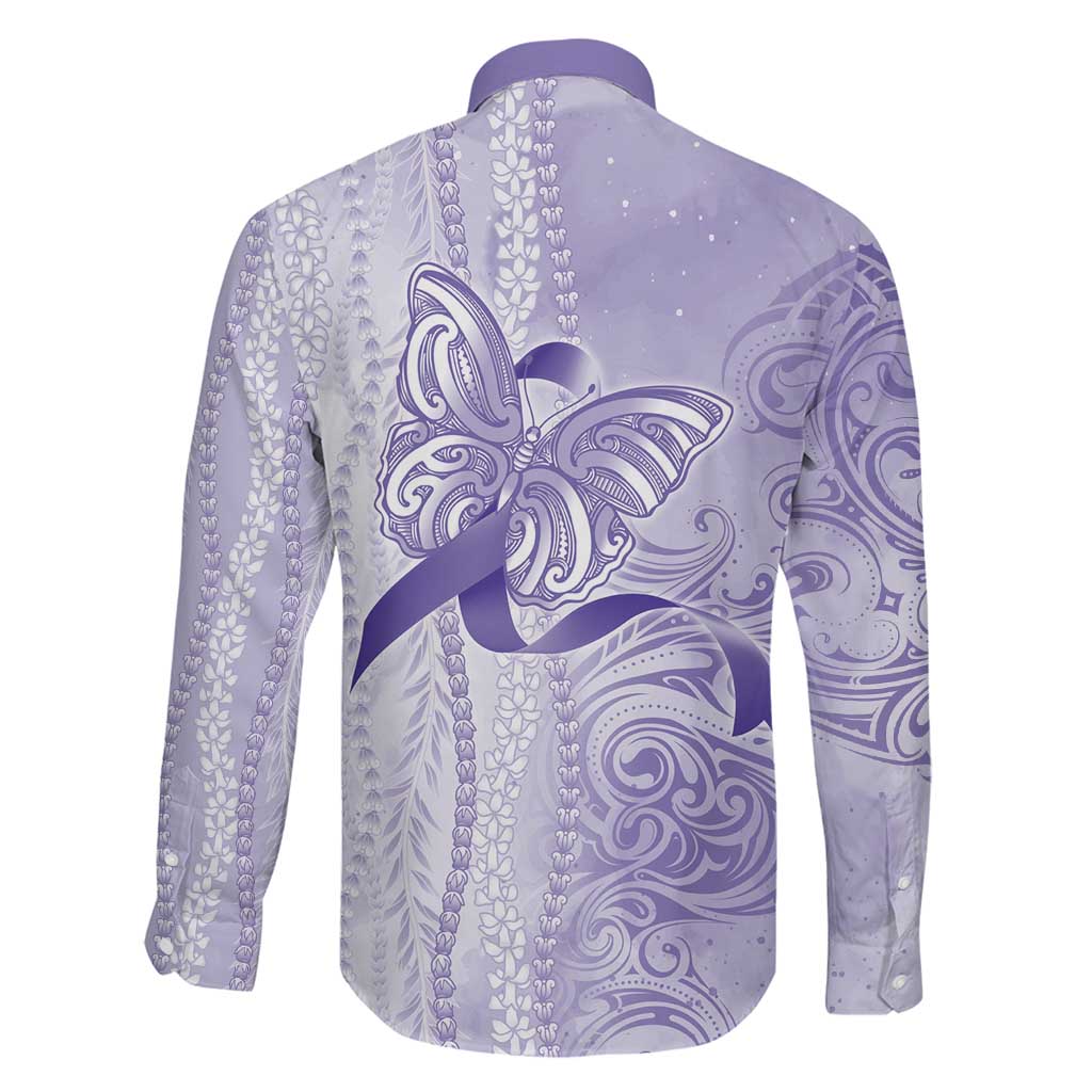 Epilepsy Awareness Family Matching Mermaid Dress and Hawaiian Shirt Maile Pikake Lokelani Crown Flower Lei Inspired LT9 - Polynesian Pride