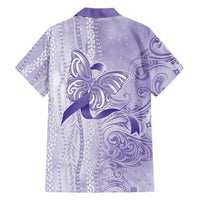 Epilepsy Awareness Hawaiian Shirt Maile Pikake Lokelani Crown Flower Lei Inspired