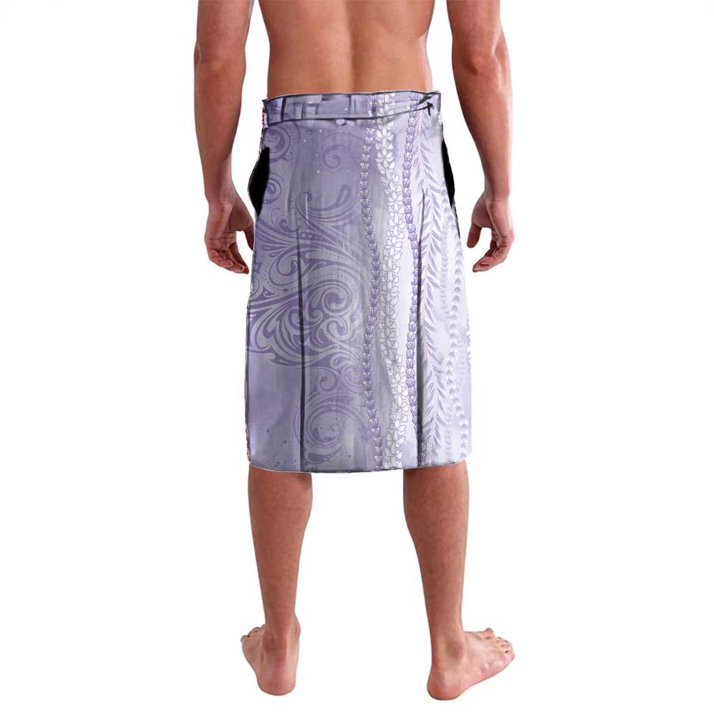 Epilepsy Awareness Lavalava Maile Pikake Lokelani Crown Flower Lei Inspired
