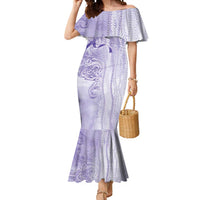 Epilepsy Awareness Mermaid Dress Maile Pikake Lokelani Crown Flower Lei Inspired