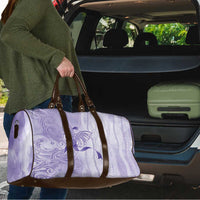 Epilepsy Awareness Travel Bag Maile Pikake Lokelani Crown Flower Lei Inspired