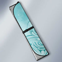 PTSD Awareness Auto Sun Shade Maile Pikake Lokelani Crown Flower Lei Inspired LT9 - Polynesian Pride