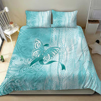 PTSD Awareness Bedding Set Maile Pikake Lokelani Crown Flower Lei Inspired