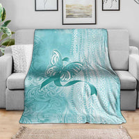 PTSD Awareness Blanket Maile Pikake Lokelani Crown Flower Lei Inspired