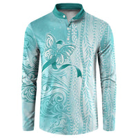PTSD Awareness Button Sweatshirt Maile Pikake Lokelani Crown Flower Lei Inspired