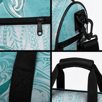 PTSD Support Duffle Bag Maile Pikake Lokelani Crown Flower Lei Inspired LT9 - Polynesian Pride