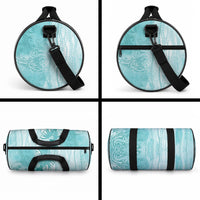 PTSD Support Duffle Bag Maile Pikake Lokelani Crown Flower Lei Inspired LT9 - Polynesian Pride