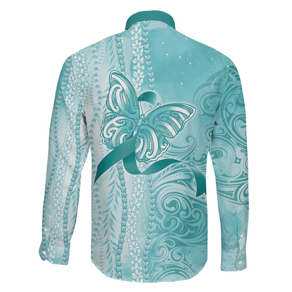 PTSD Awareness Family Matching Mermaid Dress and Hawaiian Shirt Maile Pikake Lokelani Crown Flower Lei Inspired LT9 - Polynesian Pride