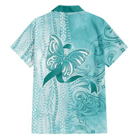 PTSD Awareness Hawaiian Shirt Maile Pikake Lokelani Crown Flower Lei Inspired