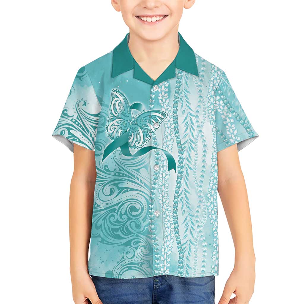 PTSD Awareness Hawaiian Shirt Maile Pikake Lokelani Crown Flower Lei Inspired