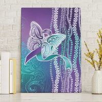 Suicide Prevention Awareness Canvas Wall Art Maile Pikake Lokelani Crown Flower Lei Inspired LT9 Without Frame Multicolor - Polynesian Pride