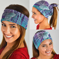 Suicide Prevention Awareness Neck Gaiter Maile Pikake Lokelani Crown Flower Lei Inspired