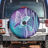 Suicide Prevention Awareness Spare Tire Cover Maile Pikake Lokelani Crown Flower Lei Inspired