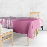 Pink Hawaiian Quilt Pattern Tablecloth Mixed Polynesian Tribal Arty LT9 - Polynesian Pride