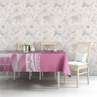 Pink Hawaiian Quilt Pattern Tablecloth Mixed Polynesian Tribal Arty LT9 - Polynesian Pride