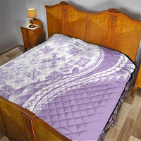 Purple Hawaiian Quilt Pattern Quilt Mixed Polynesian Tribal Arty