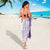 Purple Hawaiian Quilt Pattern Sarong Mixed Polynesian Tribal Arty
