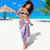 Purple Hawaiian Quilt Pattern Sarong Mixed Polynesian Tribal Arty