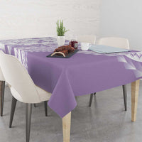 Purple Hawaiian Quilt Pattern Tablecloth Mixed Polynesian Tribal Arty LT9 - Polynesian Pride