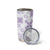 Purple Hawaiian Quilt Pattern Tumbler Cup Mixed Polynesian Tribal Arty