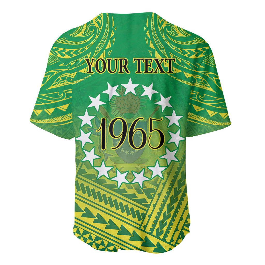 Cook Islands Constitution Day Baseball Jersey Kuki Airani Since 1965 LT9 - Polynesian Pride