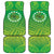 Cook Islands Constitution Day Car Mats Kuki Airani Since 1965