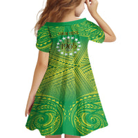 Cook Islands Constitution Day Family Matching Puletasi and Hawaiian Shirt Kuki Airani Since 1965 LT9 - Polynesian Pride