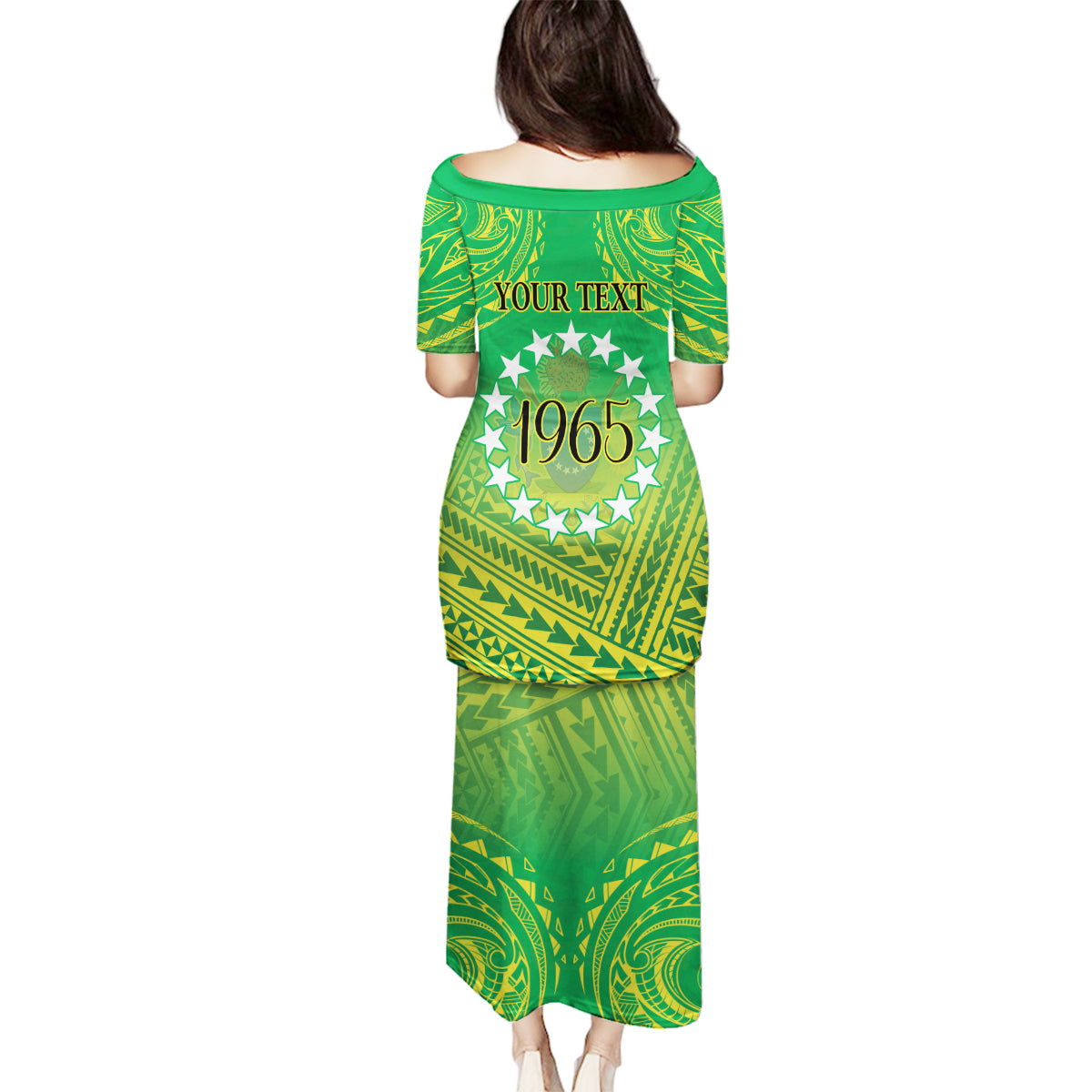Cook Islands Constitution Day Family Matching Puletasi and Hawaiian Shirt Kuki Airani Since 1965 LT9 - Polynesian Pride