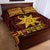 Personalised Tonga Haapai High School Quilt Bed Set Special Kupesi Pattern