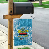 Personalised Tonga Lavengamalie College Garden Flag Since 1980 Special Kupesi Pattern