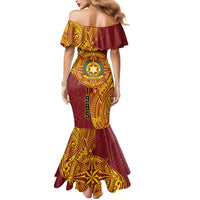 Personalised Tonga Vava'u High School Mermaid Dress Since 1985 Special Kupesi Pattern