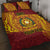 Personalised Tonga Vava'u High School Quilt Bed Set Since 1985 Special Kupesi Pattern