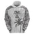 Custom Fiji Rugby Hoodie History Champions World Cup 7s - White