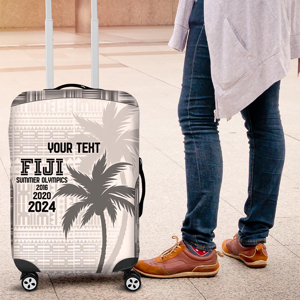 Custom Fiji Rugby Luggage Cover History Champions World Cup 7s - White