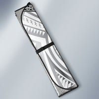 Custom Rugby New Zealand Black Fern Auto Sun Shade Niho Taniwha Inspired