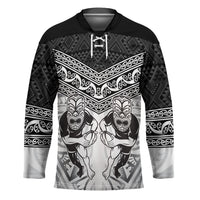 Custom Rugby New Zealand Black Fern Hockey Jersey Niho Taniwha Inspired