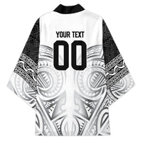 Custom Rugby New Zealand Black Fern Kimono Niho Taniwha Inspired