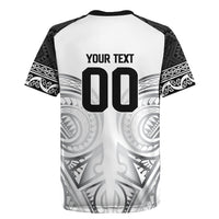 Custom Rugby New Zealand Black Fern Rugby Jersey Niho Taniwha Inspired