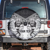 Custom Rugby New Zealand Black Fern Spare Tire Cover Niho Taniwha Inspired