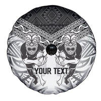 Custom Rugby New Zealand Black Fern Spare Tire Cover Niho Taniwha Inspired